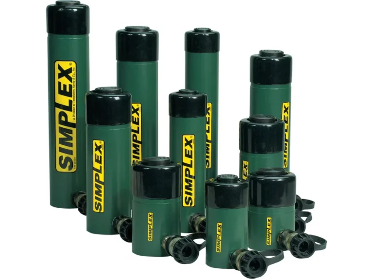 Simplex Cylinder Tonnages
